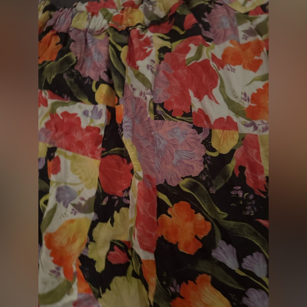 NWT Anthropologie Yukiko Noritake One-Shoulder Mini Dress Women's Floral - Picture 7 of 10